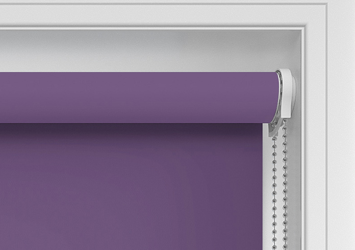 Trapani, Plum - Twist&Fit Roller Blind - Image 11